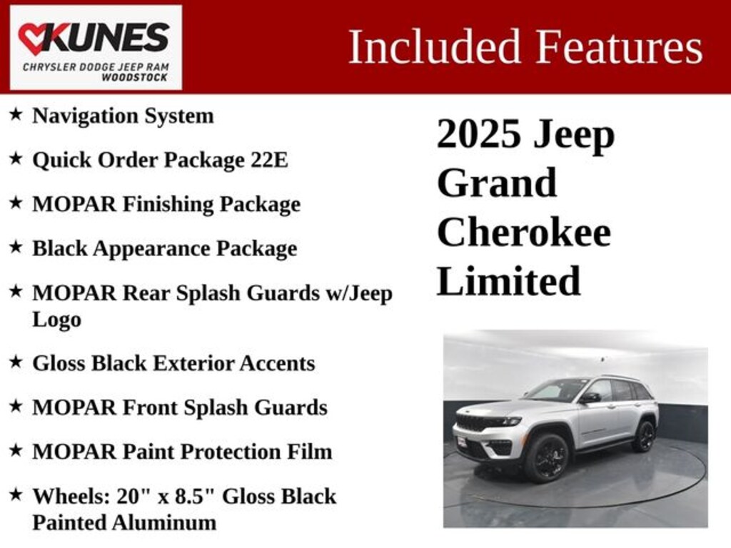 New 2025 Jeep Grand Cherokee Limited Sport Utility