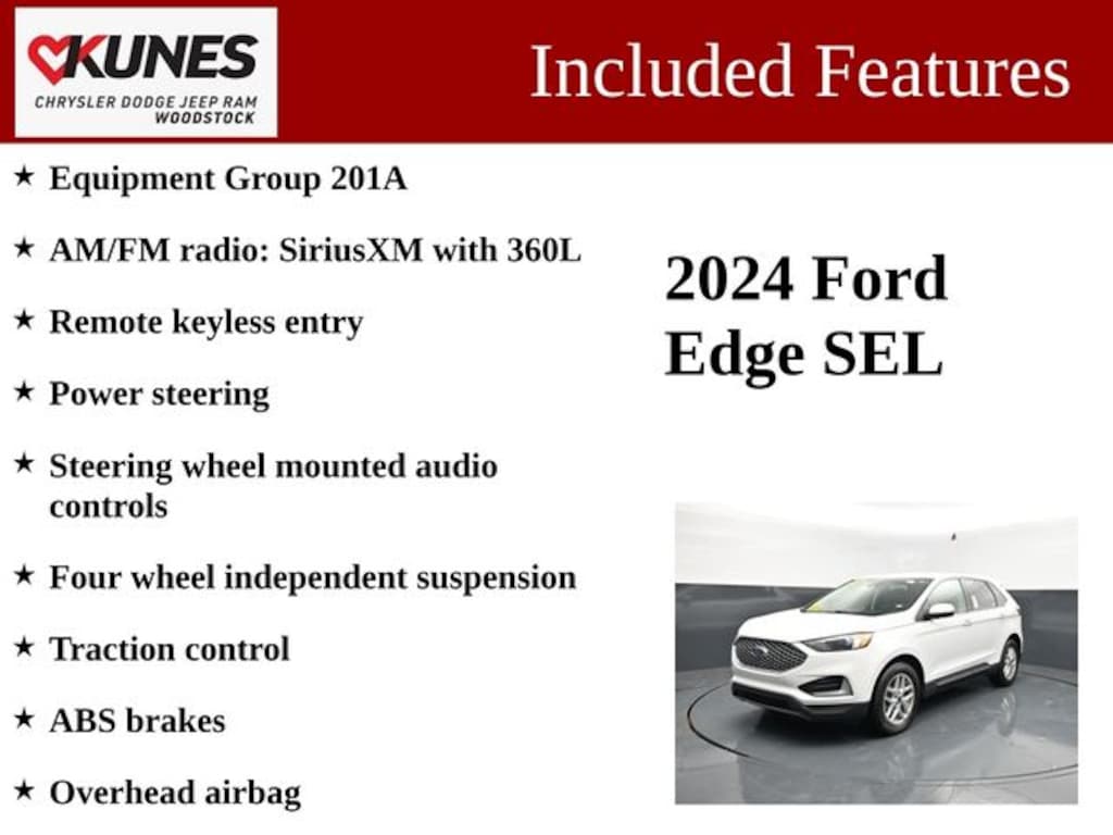 Certified 2024 Ford Edge SUV