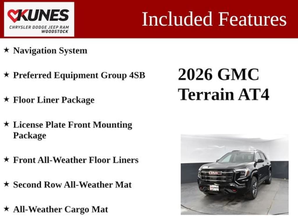 Certified 2026 GMC Terrain AT4 SUV