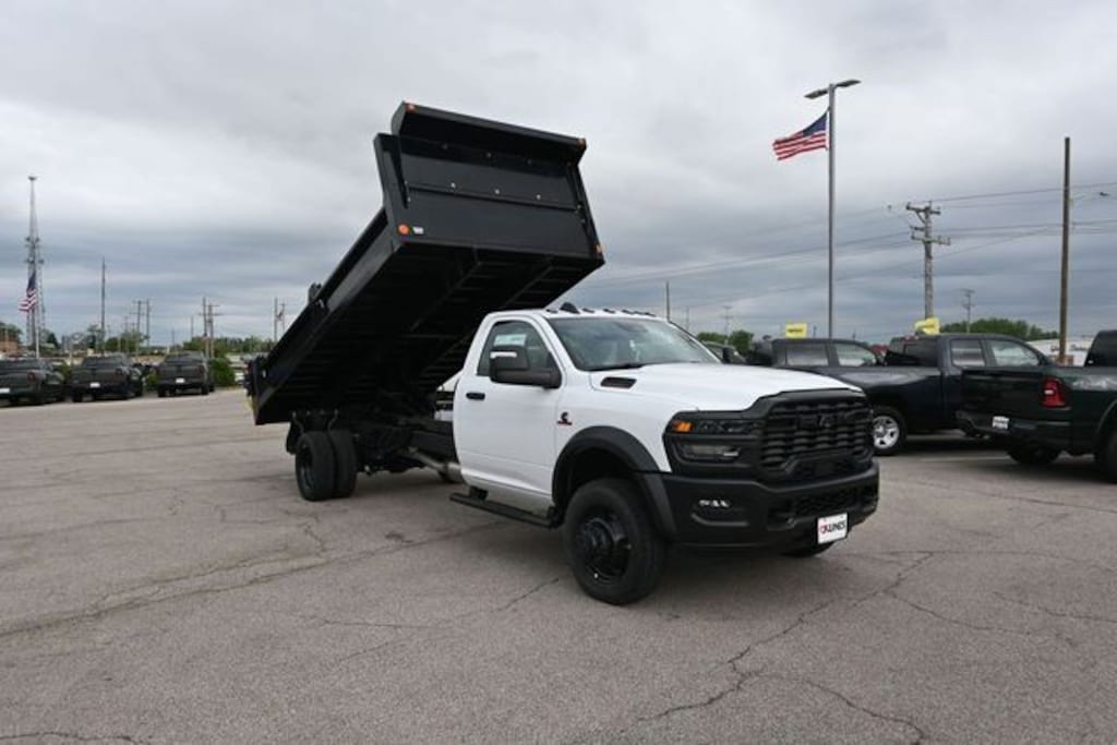 New 2026 Ram 5500 Chassis Cab Tradesman 16ft Dump Pickup