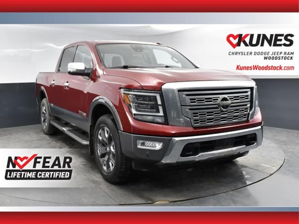 Certified 2021 Nissan Titan Platinum Reserve Truck Crew Cab