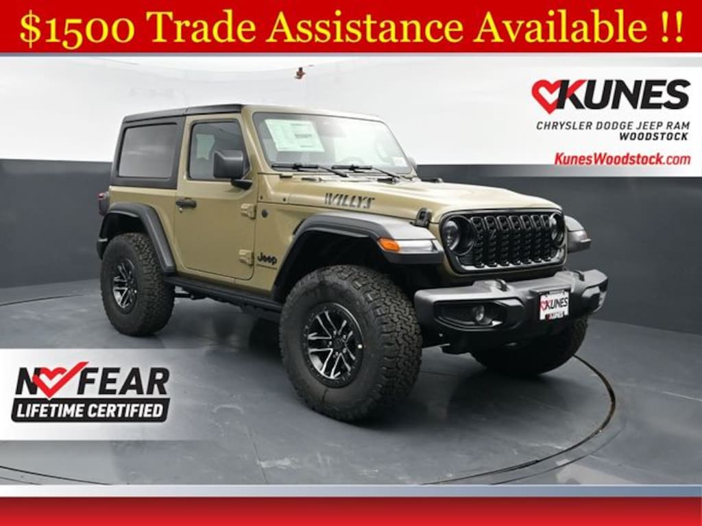 New 2026 Jeep Wrangler Willys Sport Utility