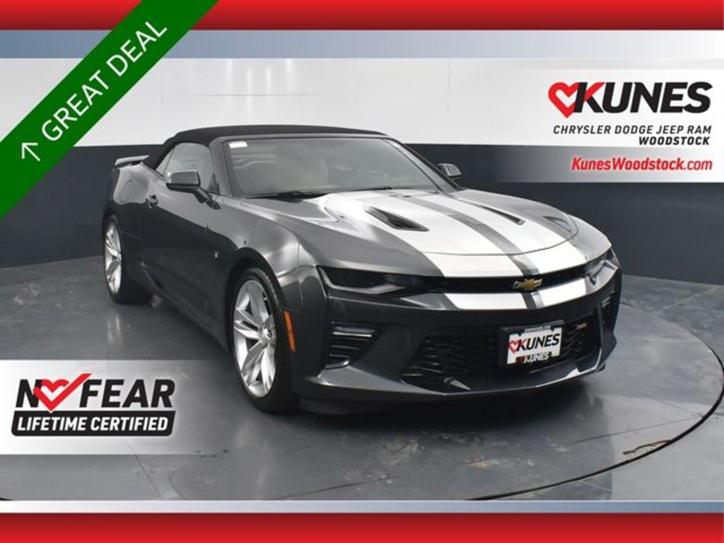 Used 2018 Chevrolet Camaro 2SS Convertible