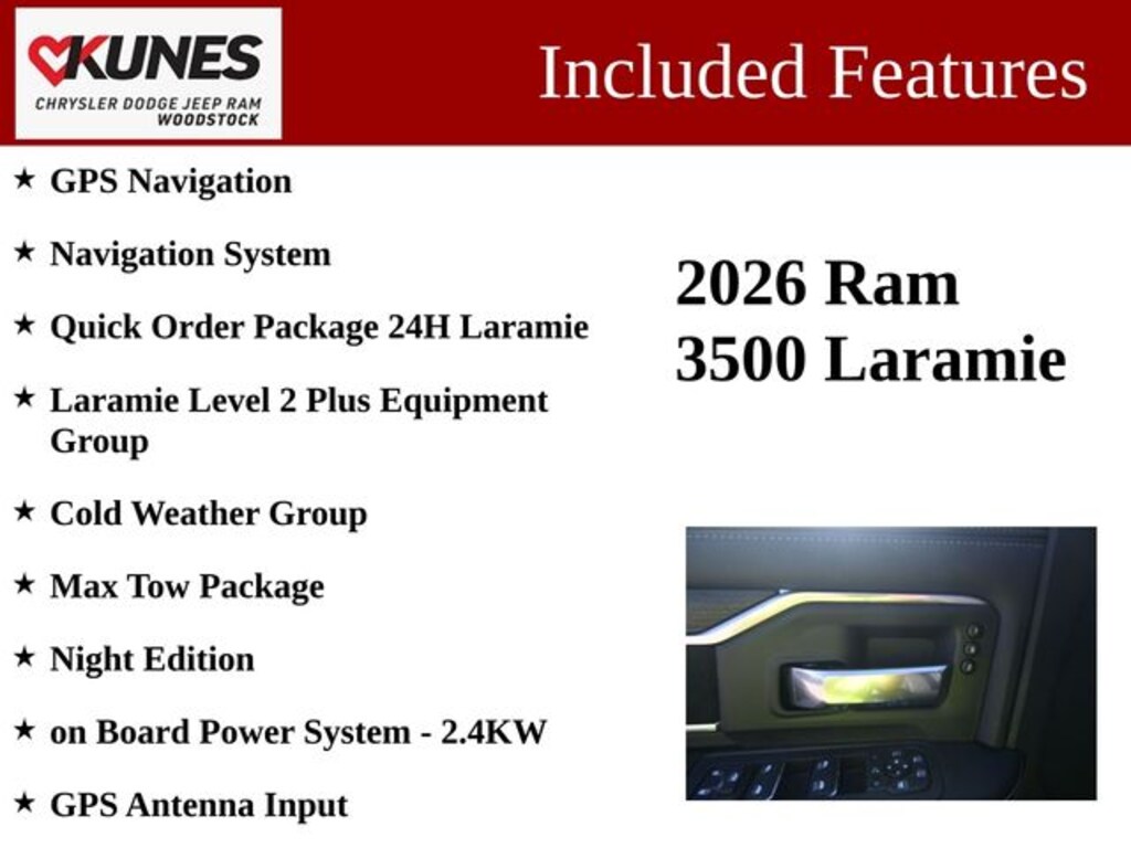New 2026 Ram 3500 Laramie Pickup