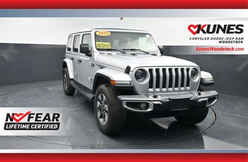 Used 2023 Jeep Wrangler 4-DOOR SAHARA 4X4 SUV