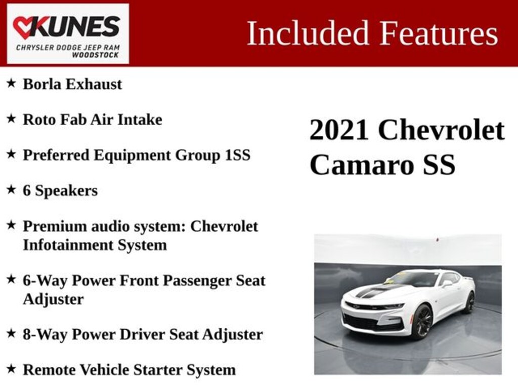 Used 2021 Chevrolet Camaro Coupe