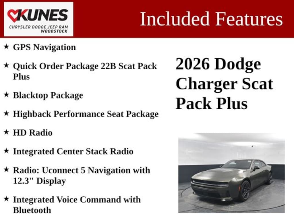 New 2026 Dodge Charger Scat Pack Plus Coupe