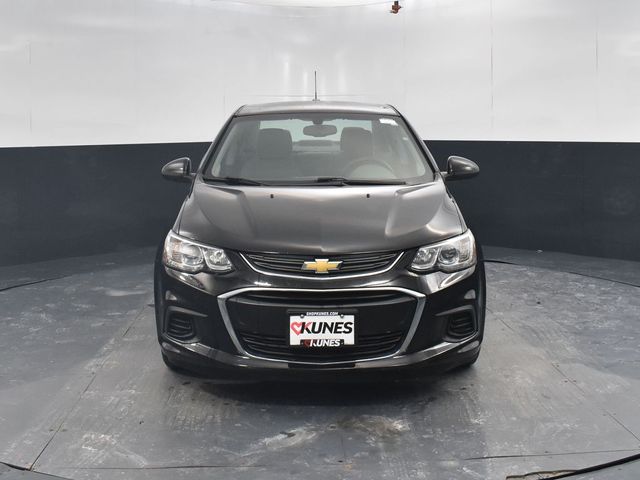 Certified 2017 Chevrolet Sonic LS with VIN 1G1JB5SH3H4169702 for sale in Woodstock, IL