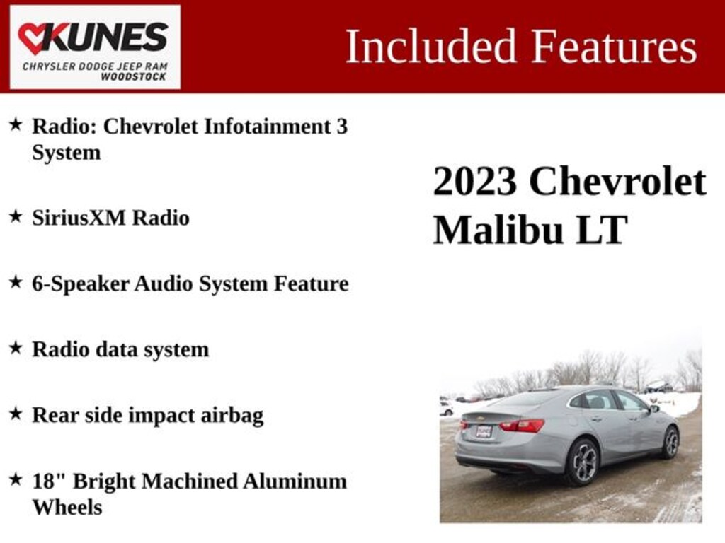 Used 2023 Chevrolet Malibu 1LT Sedan