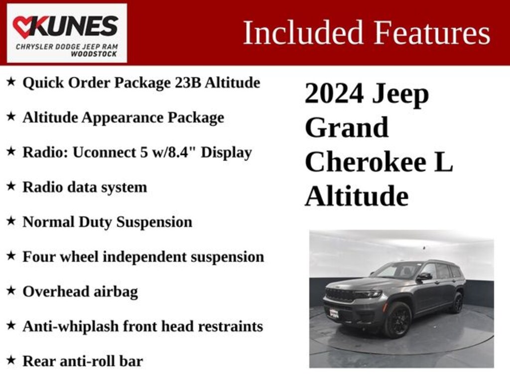 Used 2024 Jeep Grand Cherokee L Laredo SUV