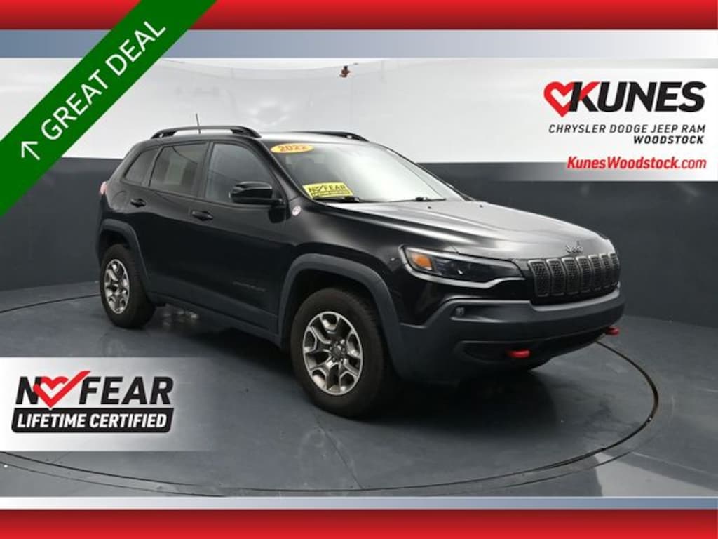 Used 2022 Jeep Cherokee Trailhawk SUV