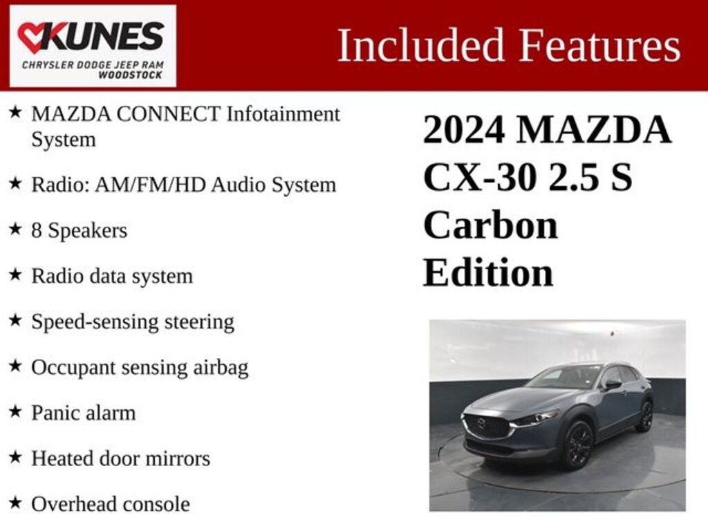 Used 2024 Mazda CX-30 2.5 S Carbon Edition SUV