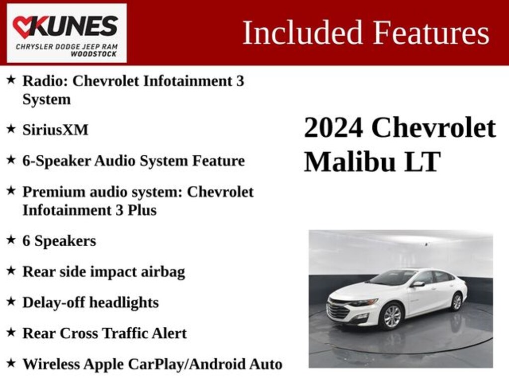 Used 2024 Chevrolet Malibu 1LT Sedan