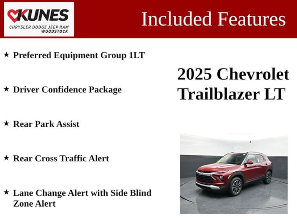 Certified 2025 Chevrolet Trailblazer LT SUV