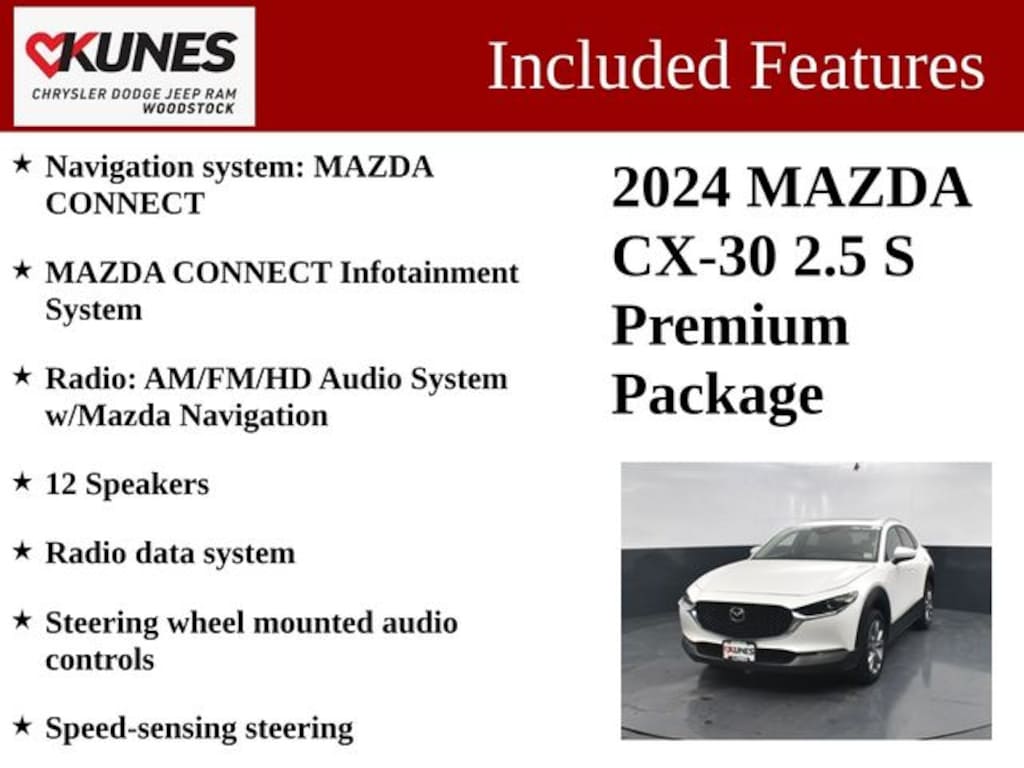 Certified 2024 Mazda CX-30 2.5 S Premium Package SUV