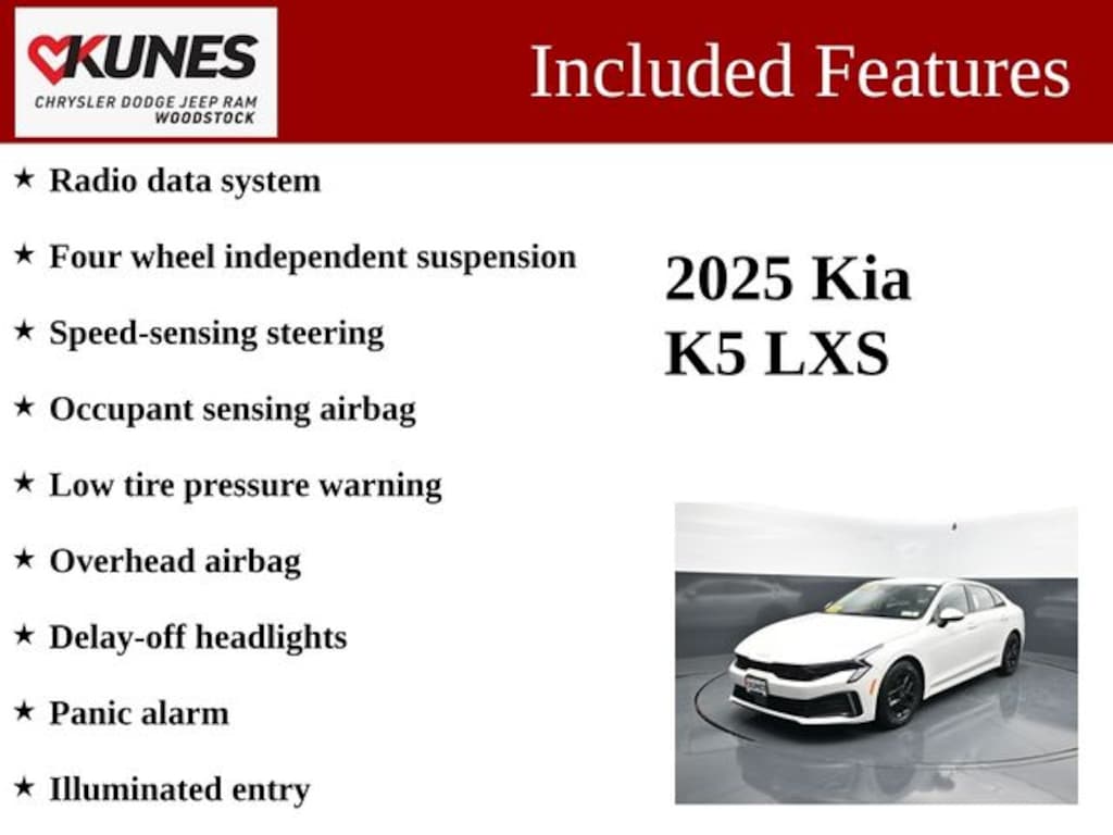 Used 2025 Kia K5 LXS Sedan