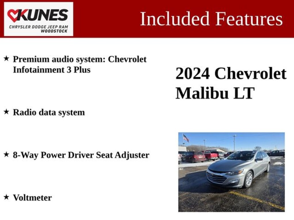 Used 2024 Chevrolet Malibu 1LT Sedan