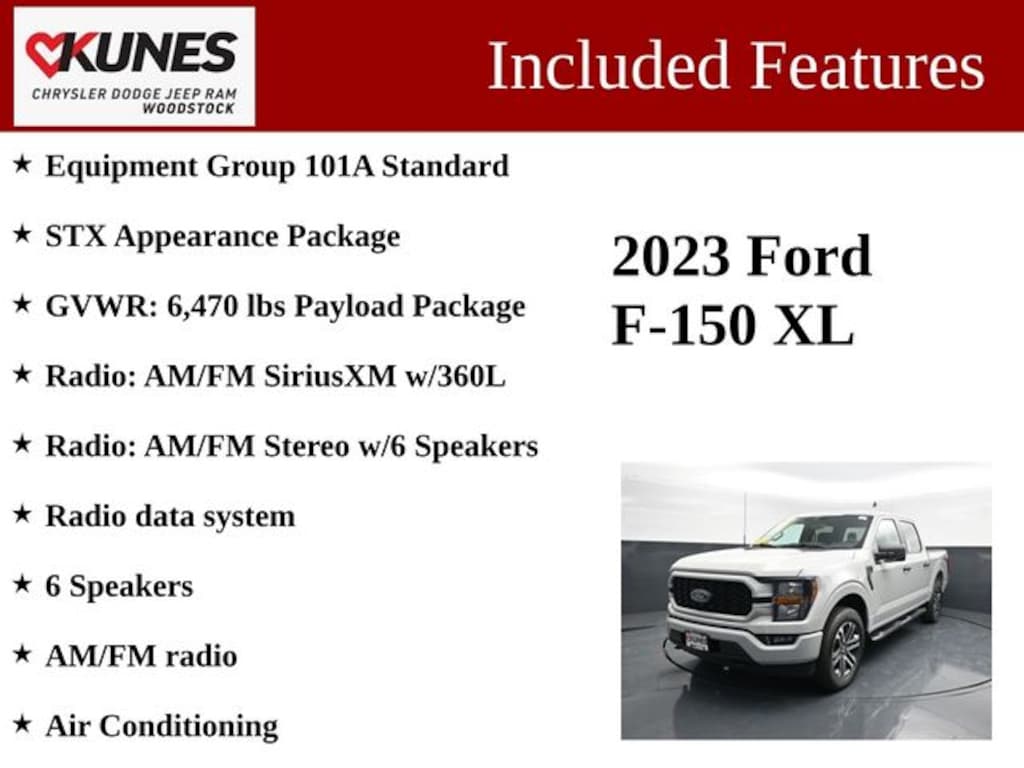 Used 2023 Ford F-150 Truck SuperCrew Cab