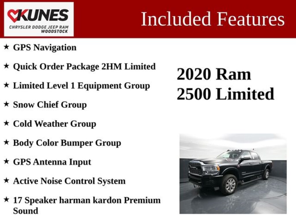 Used 2020 Ram 2500 Limited Truck Crew Cab