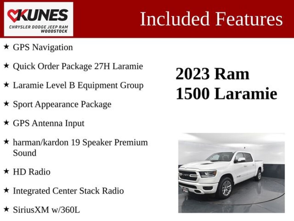 Used 2023 Ram 1500 Laramie Truck Crew Cab