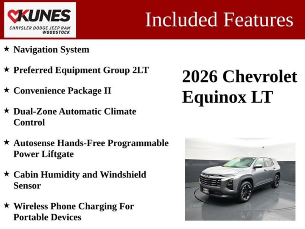 Certified 2026 Chevrolet Equinox LT SUV