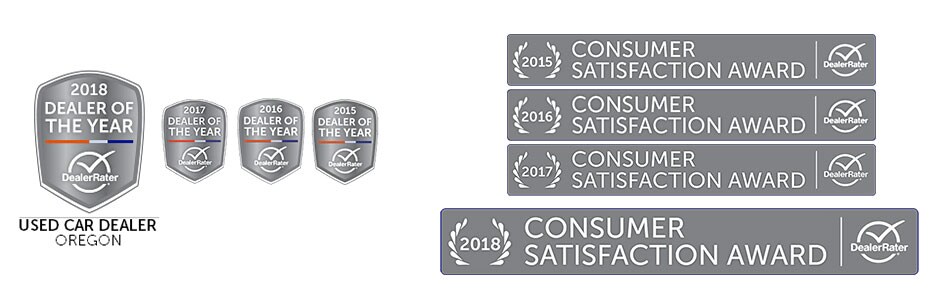 DealerRater Badges