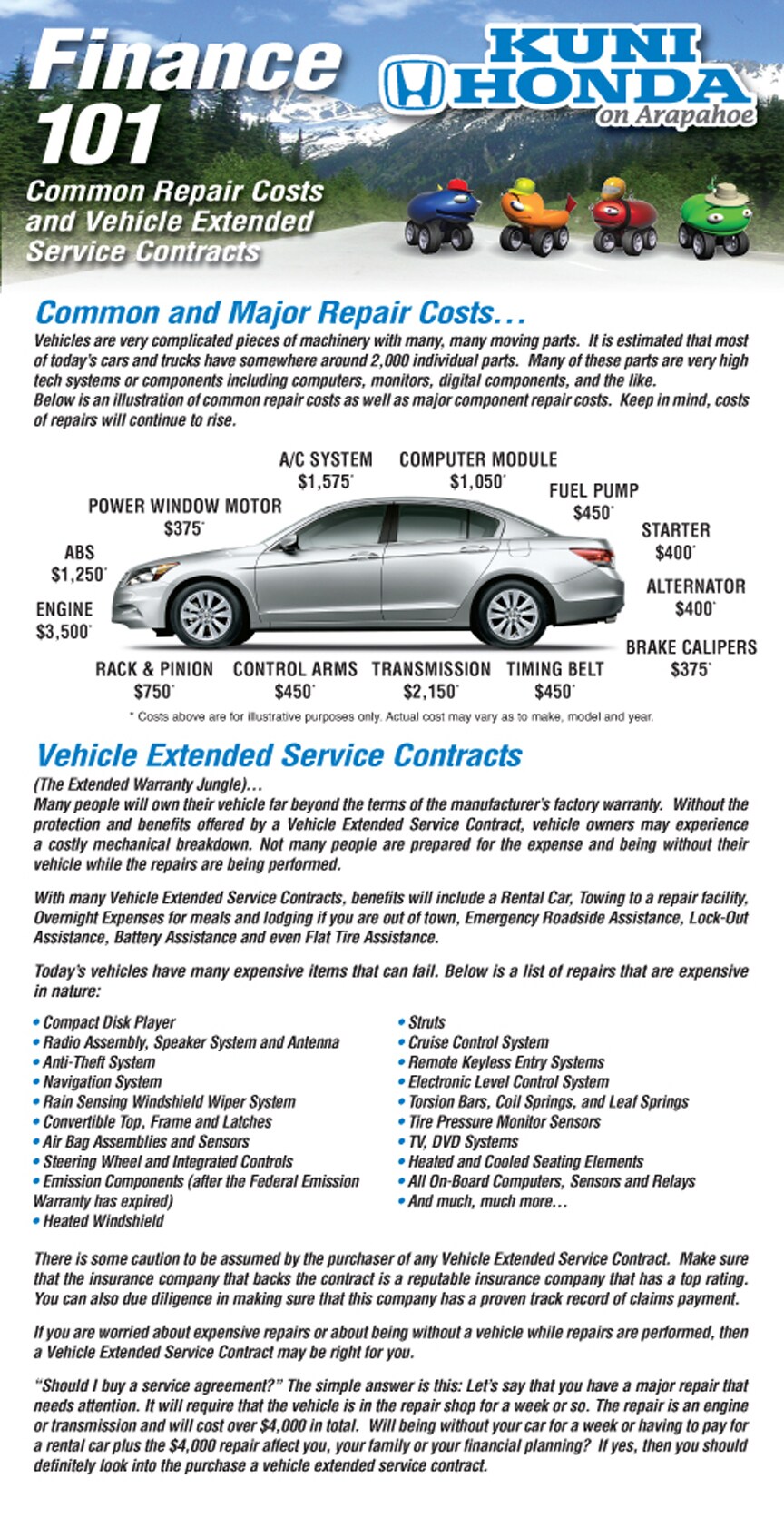 Kuni Honda on Arapahoe New Honda dealership in Centennial, CO 80112