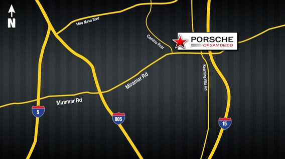 Directions Amp Hours Porsche Dealer Serving San Diego Ca