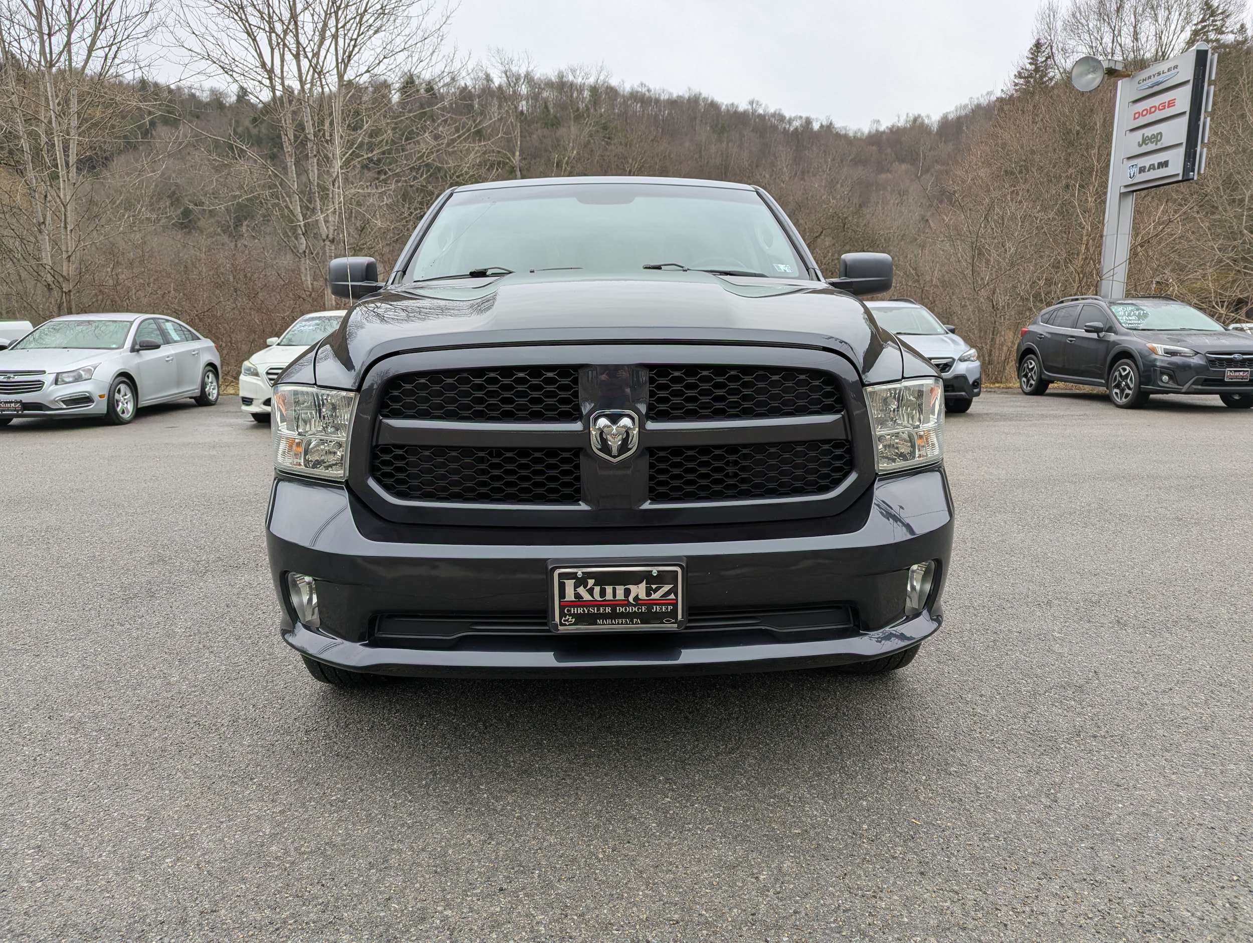 Used 2016 RAM Ram 1500 Pickup Express with VIN 1C6RR7FG9GS212900 for sale in Mahaffey, PA