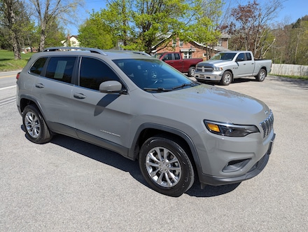 Featured Used 2021 Jeep Cherokee Latitude Plus 4x4 SUV 1C4PJMLBXMD168145 for Sale in Mahaffey, PA