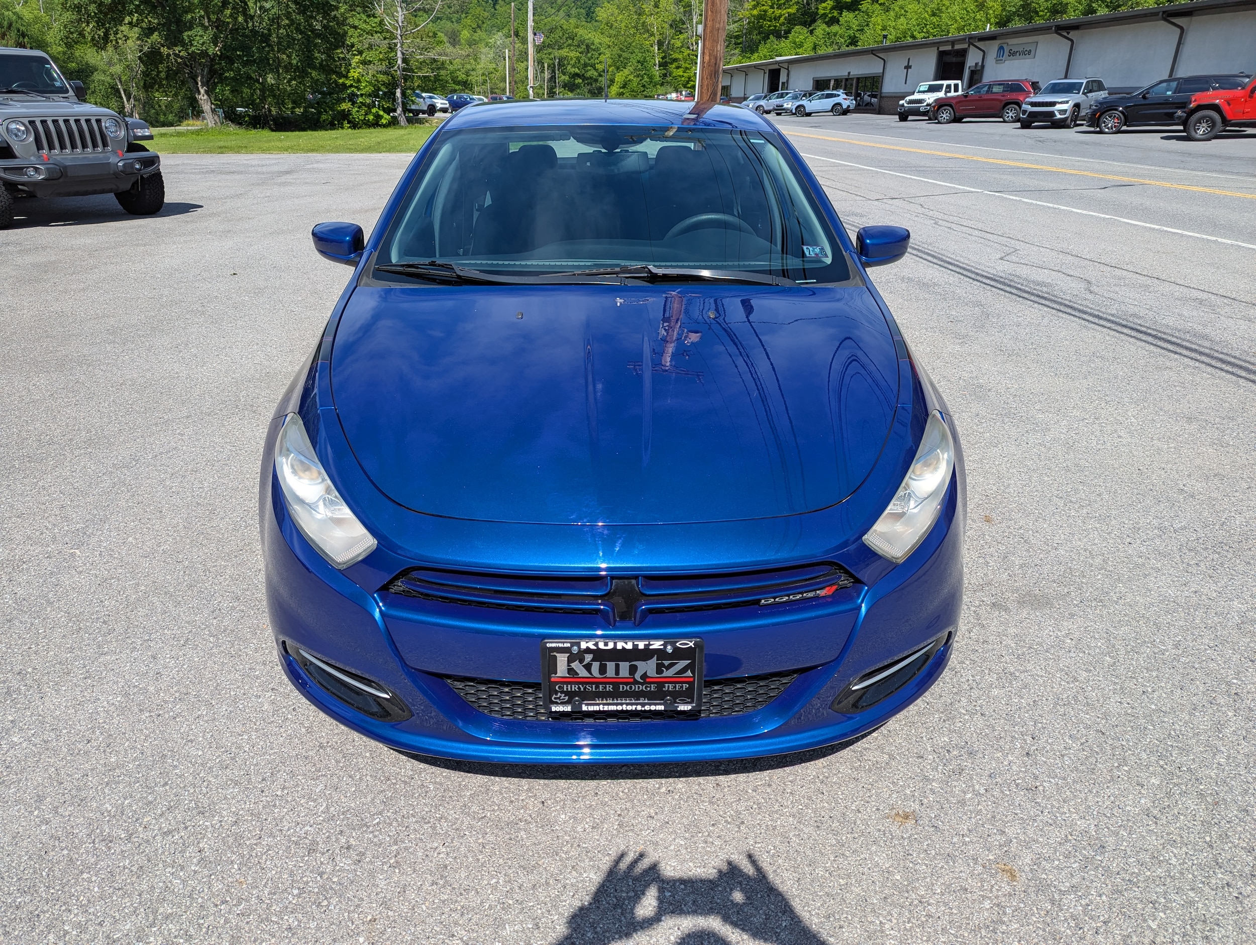 Used 2014 Dodge Dart SE with VIN 1C3CDFAA3ED723776 for sale in Mahaffey, PA