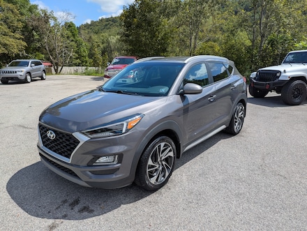 Featured Used 2021 Hyundai Tucson Sport AWD SUV KM8J3CAL2MU359074 for Sale in Mahaffey, PA