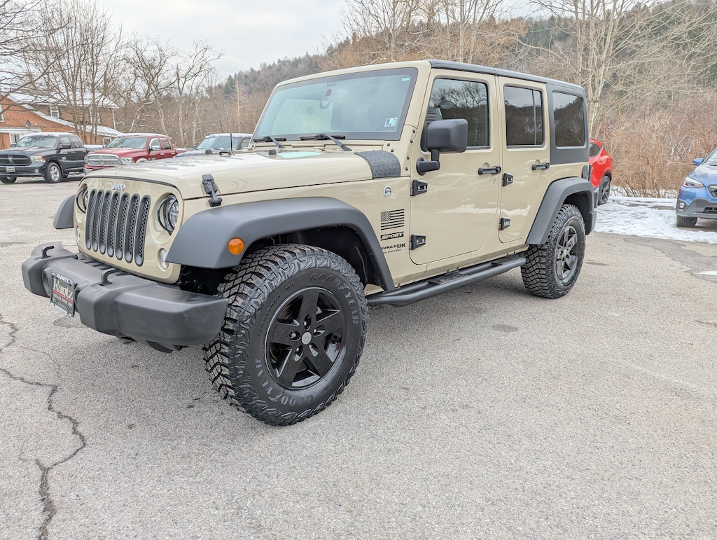 Used 2018 Jeep Wrangler JK Unlimited Sport 4X4 SUV