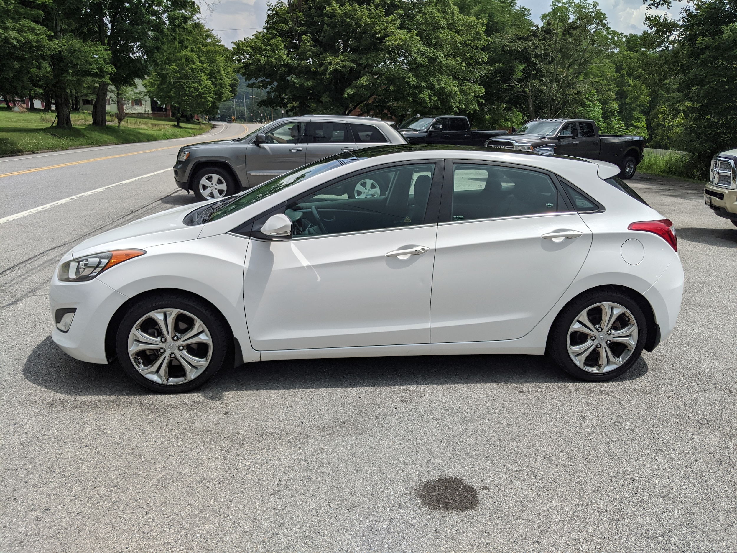 Used 2013 Hyundai Elantra GT Base with VIN KMHD35LE9DU047213 for sale in Mahaffey, PA