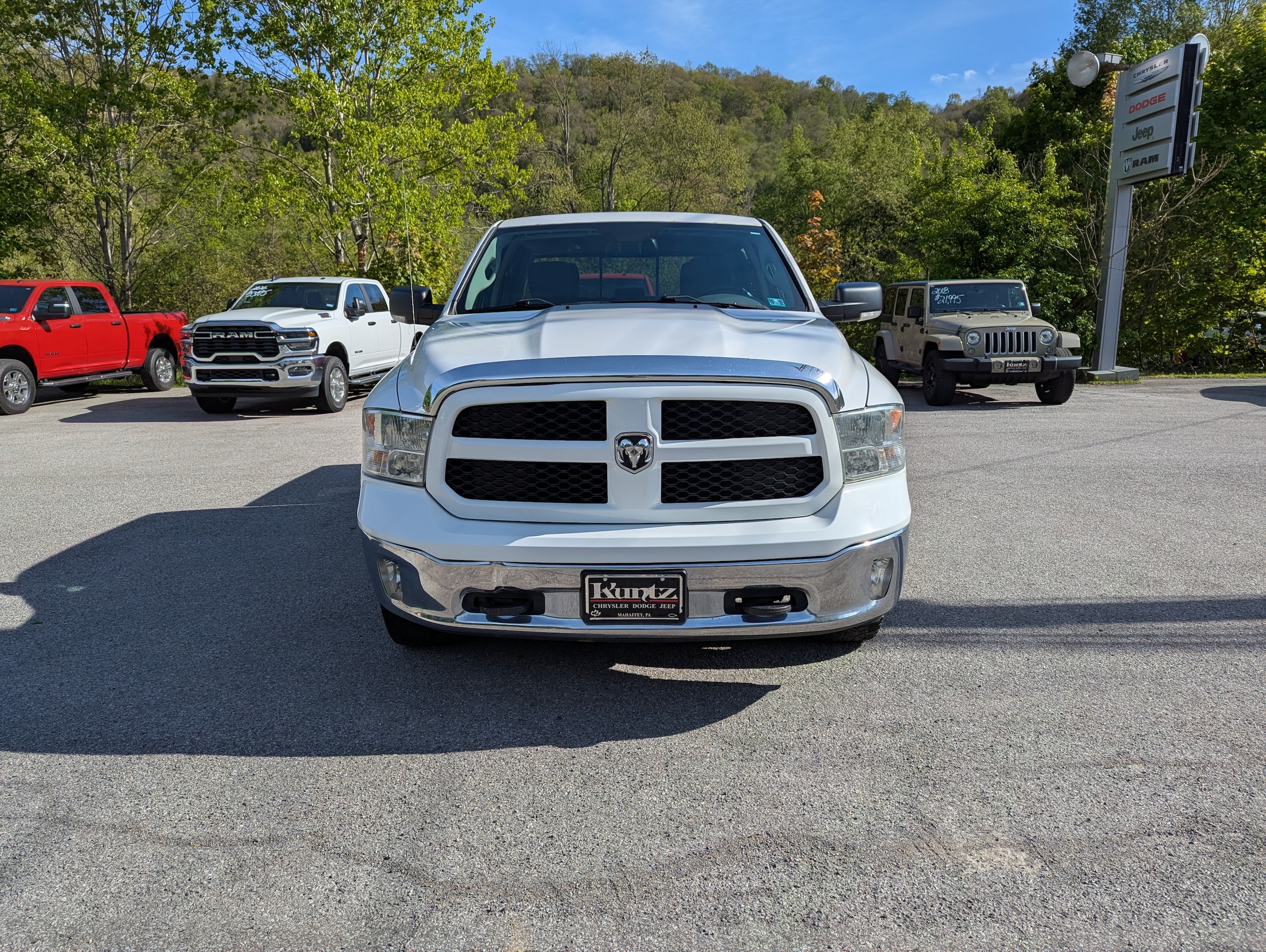 Used 2016 RAM Ram 1500 Pickup Outdoorsman with VIN 1C6RR7LT1GS252938 for sale in Mahaffey, PA