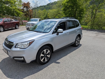 Featured Used 2018 Subaru Forester 2.5I PREMIUM AWD SUV JF2SJAEC5JH584186 for Sale in Mahaffey, PA