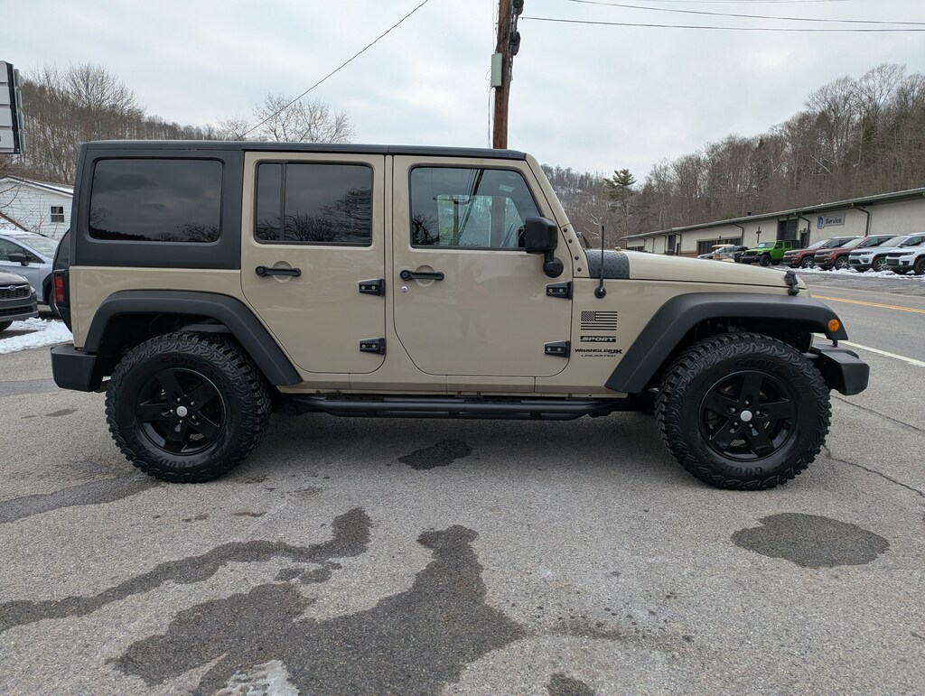Used 2018 Jeep Wrangler JK Unlimited Sport 4X4 SUV