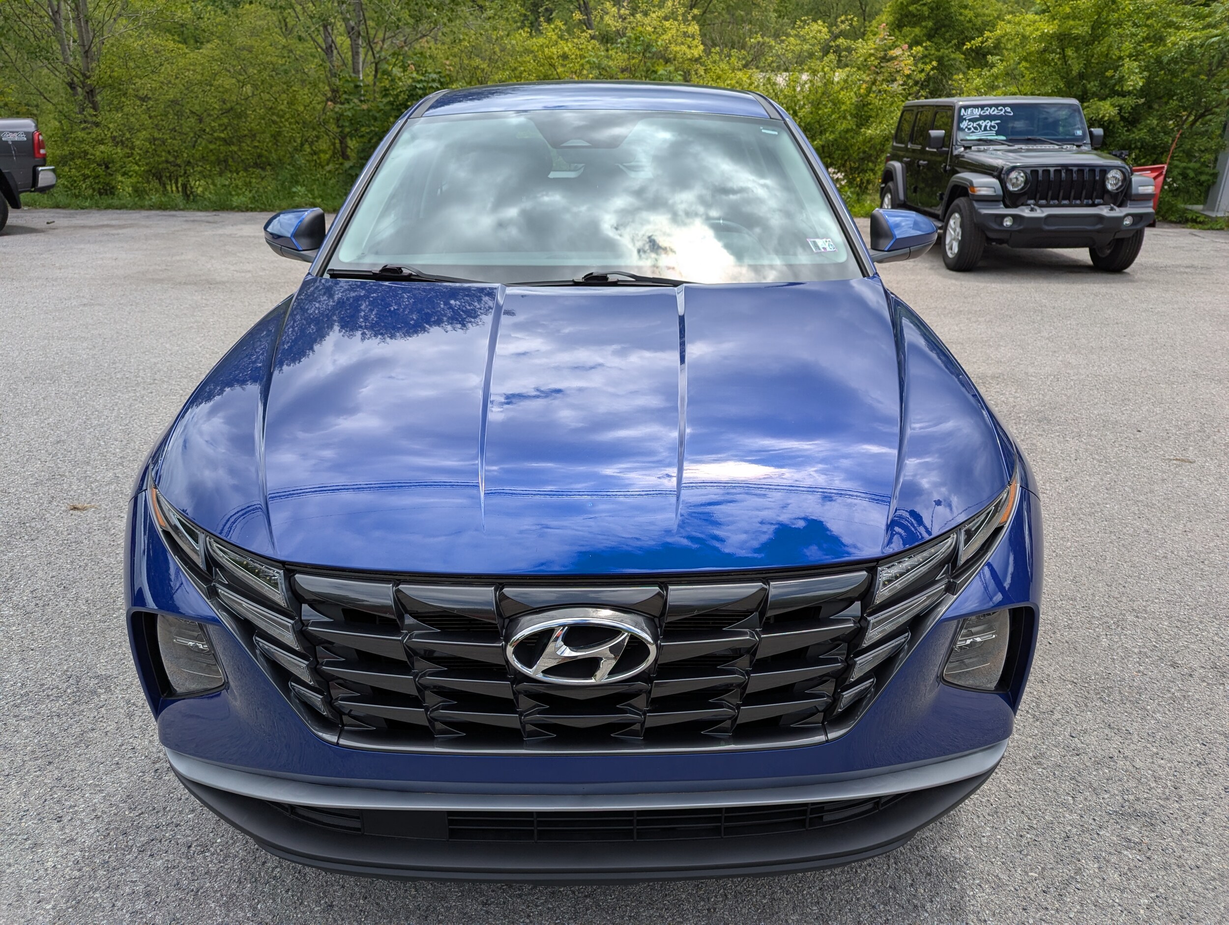 Used 2022 Hyundai Tucson SE with VIN 5NMJACAE8NH015513 for sale in Mahaffey, PA