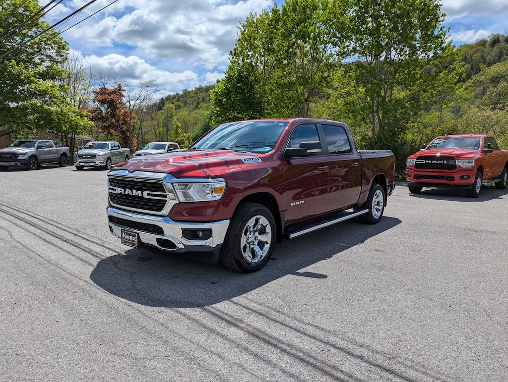 Used 2022 Ram 1500 Bighorn Crew Cab 4x4 Truck Crew Cab
