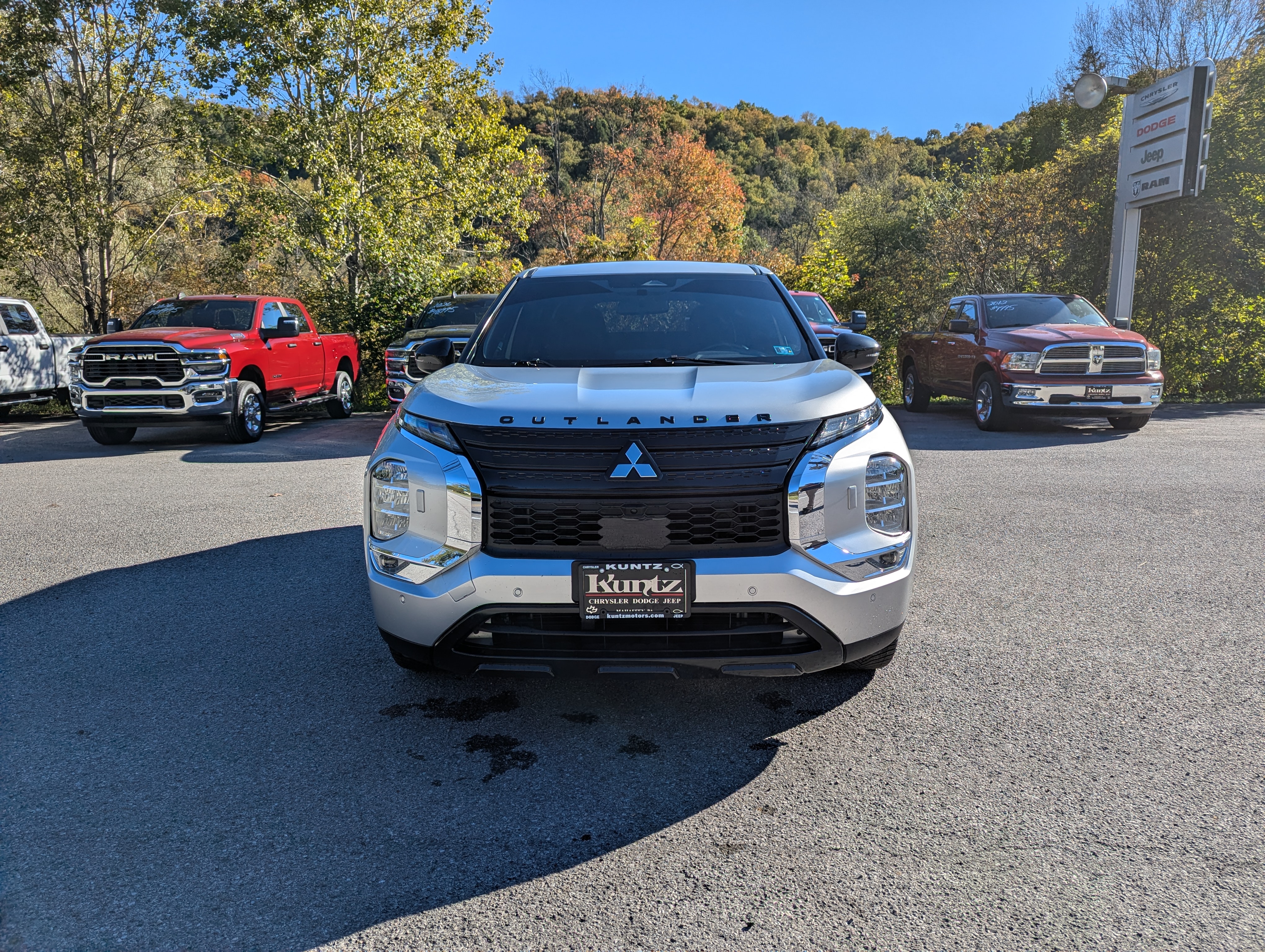 Used 2022 Mitsubishi Outlander Black Edition with VIN JA4J4UA83NZ056046 for sale in Mahaffey, PA