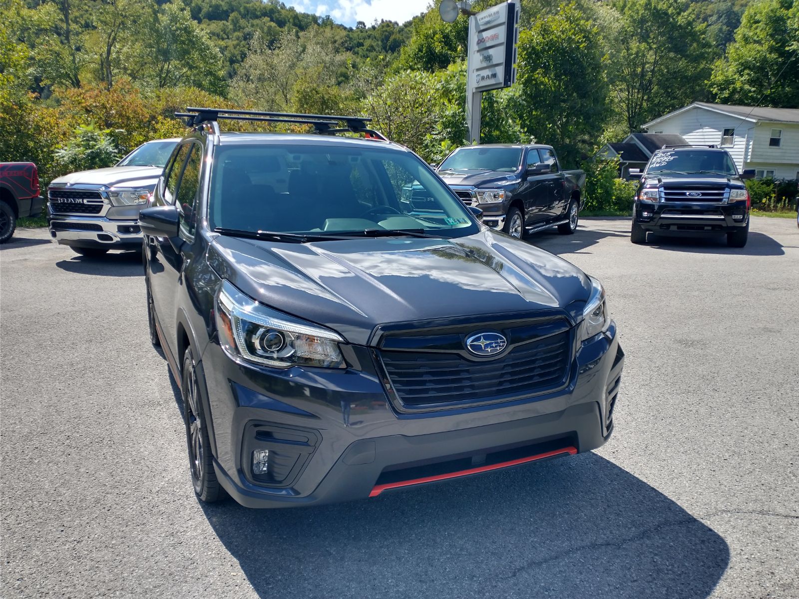 Used 2019 Subaru Forester Sport with VIN JF2SKAJC1KH504628 for sale in Mahaffey, PA