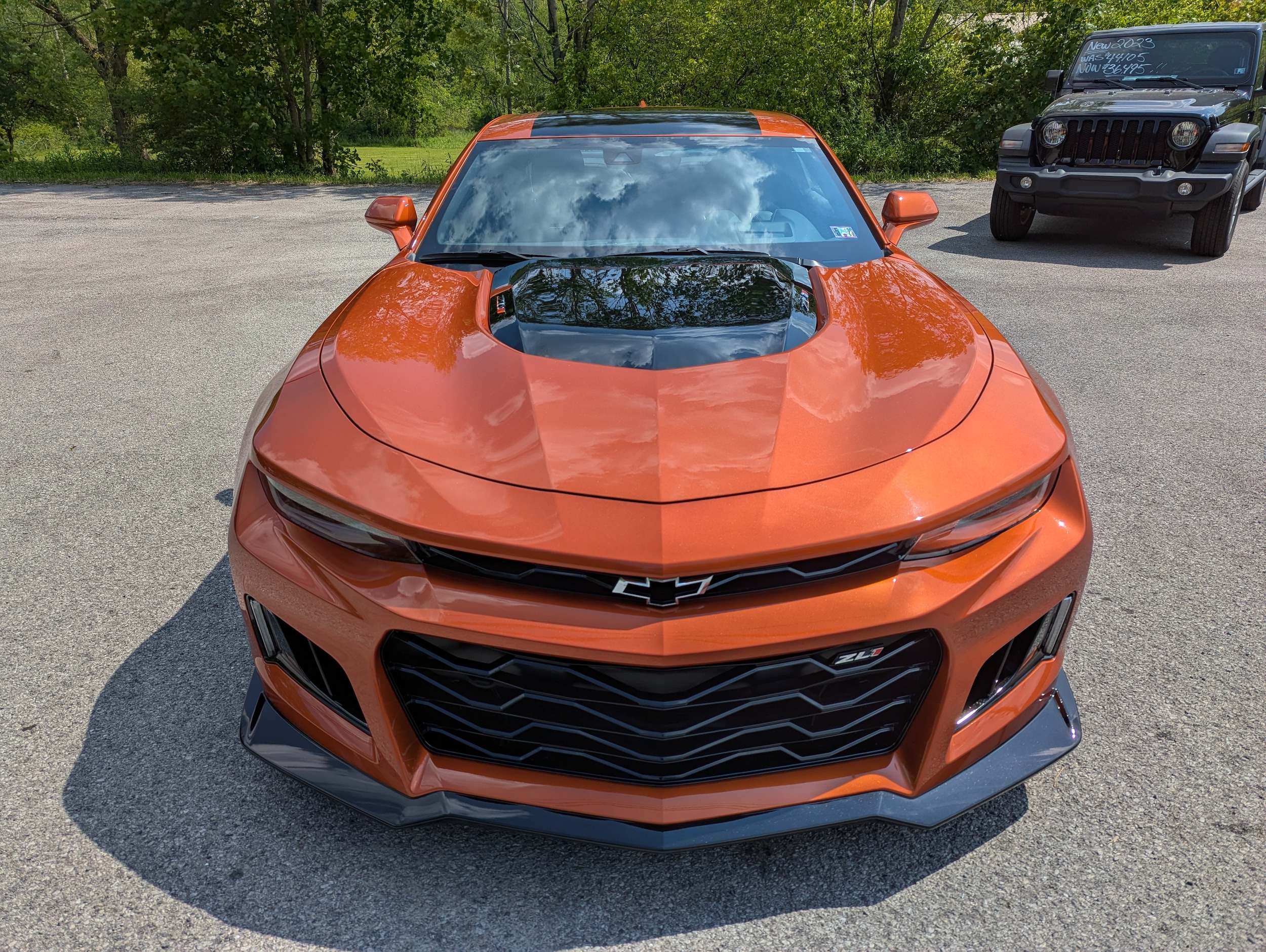 Used 2022 Chevrolet Camaro ZL1 with VIN 1G1FJ1R64N0119299 for sale in Mahaffey, PA