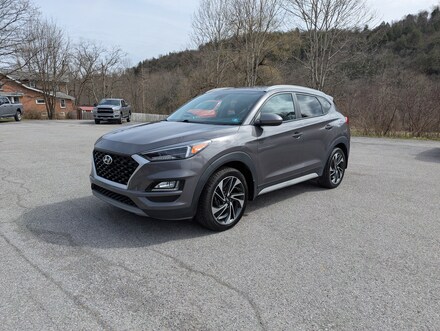 Featured Used 2021 Hyundai Tucson Sport AWD SUV KM8J3CAL2MU359074 for Sale in Mahaffey, PA