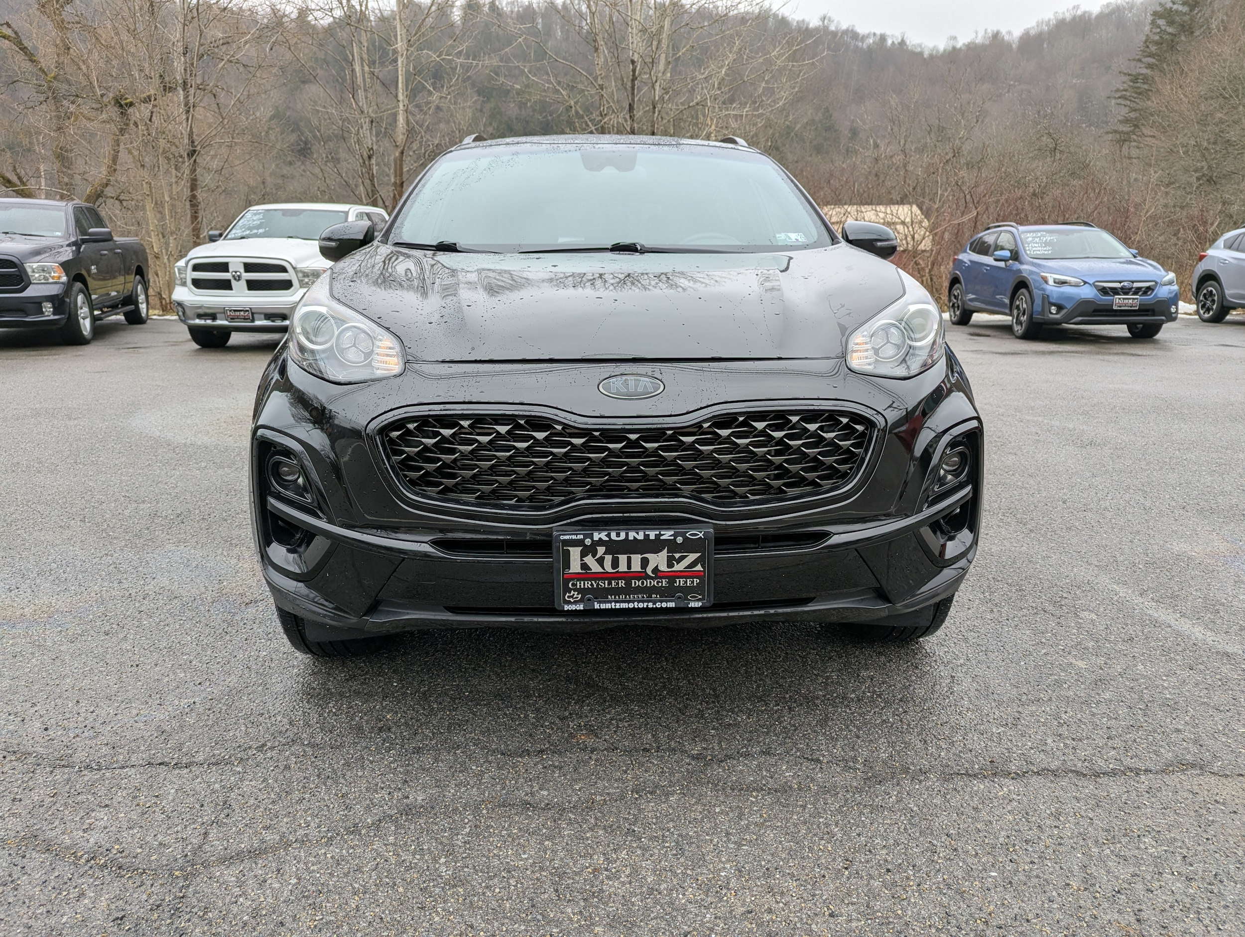 Used 2022 Kia Sportage Nightfall with VIN KNDP6CACXN7975966 for sale in Mahaffey, PA