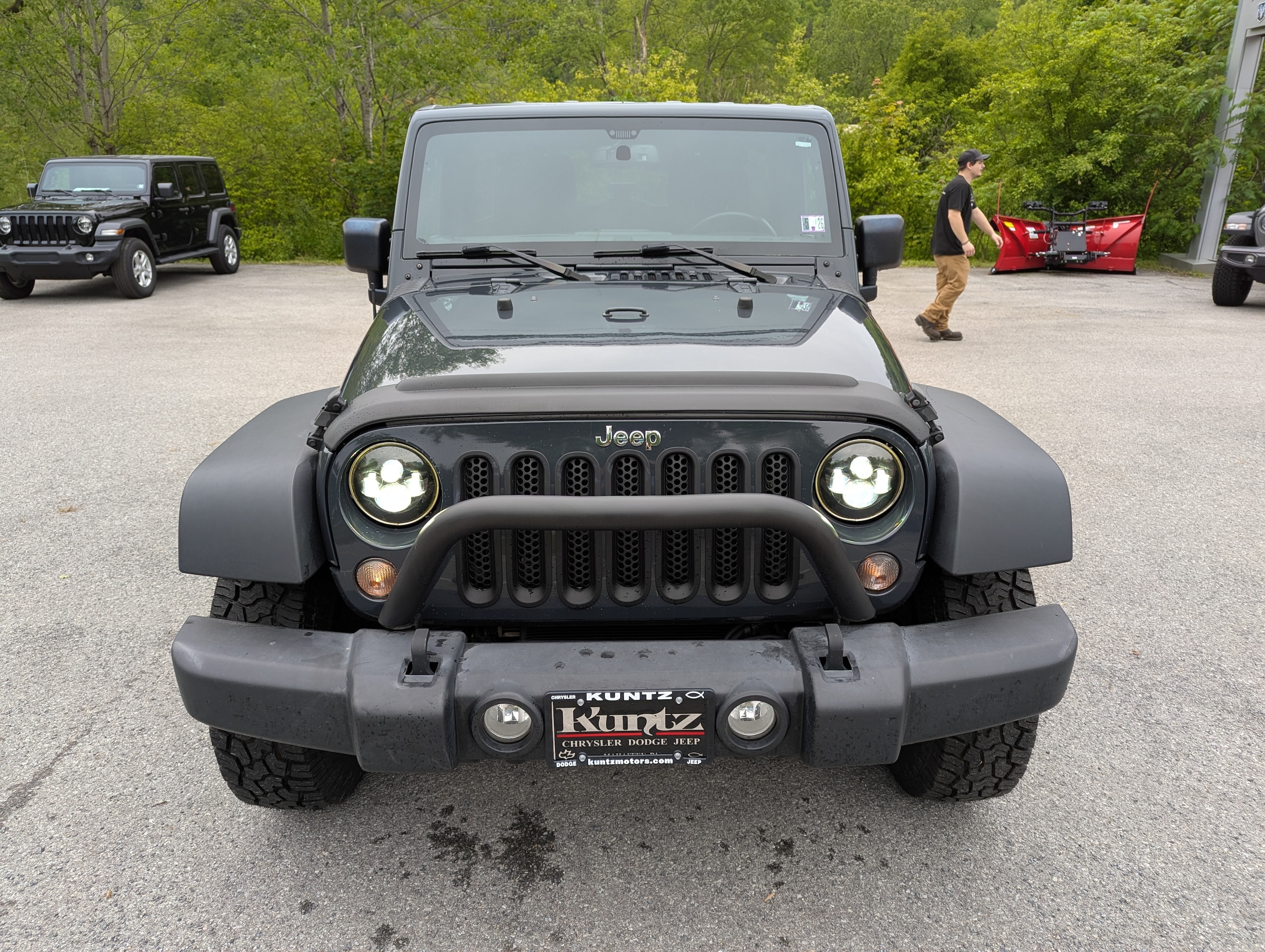 Used 2017 Jeep Wrangler Unlimited Sport S with VIN 1C4HJWDG2HL682738 for sale in Mahaffey, PA