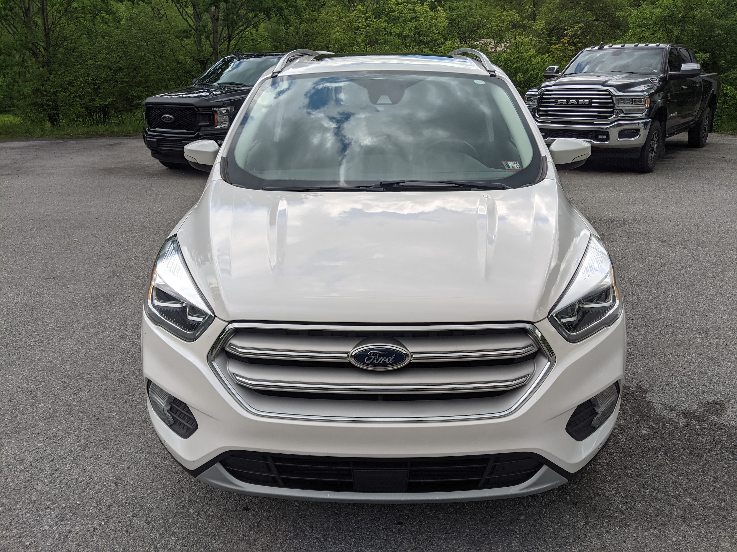 Used 2019 Ford Escape Titanium with VIN 1FMCU9J91KUB74492 for sale in Mahaffey, PA