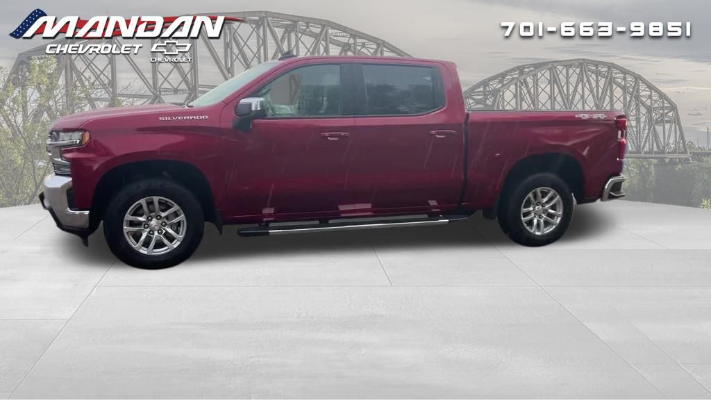 Certified 2021 Chevrolet Silverado 1500 LT with VIN 1GCUYDED3MZ350138 for sale in Mandan, ND