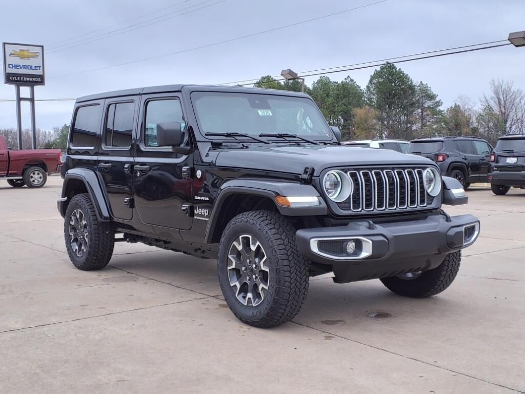 New 2024 Jeep Wrangler 4DOOR SAHARA For Sale Checotah OK