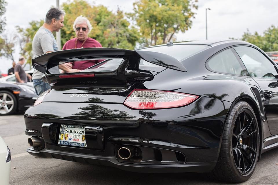 porsche gt3 rs at supercar sunday in woodland hills - los angeles