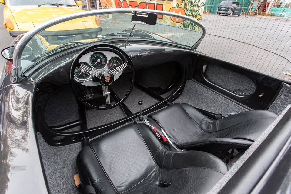 porsche interior at super car sunday